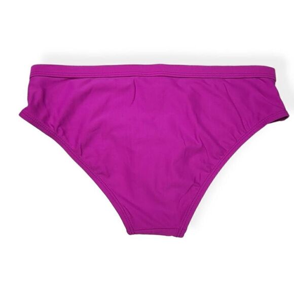 Xhilaration Fuchsia Cheeky Bikini Bottom Medium Jrs. 4-6 - Picture 2 of 3